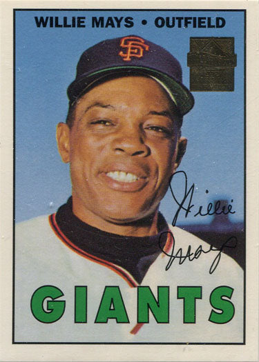 Topps Baseball 1996 Willie Mays Commemorative Card 21 Willie Mays