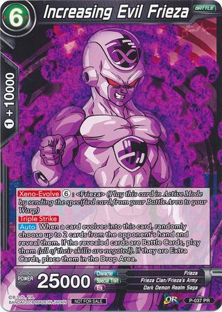 Increasing Evil Frieza (P-037) [Promotion Cards]