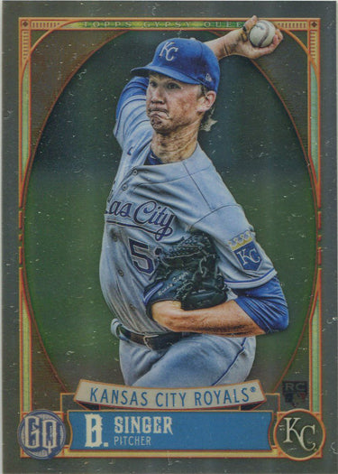 Topps Gypsy Queen Baseball 2021 Chrome Boxtopper Card 232 Brady Singer