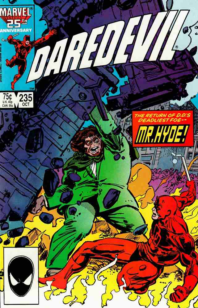 Daredevil #235 (1986) VF/NM Newstand Variant