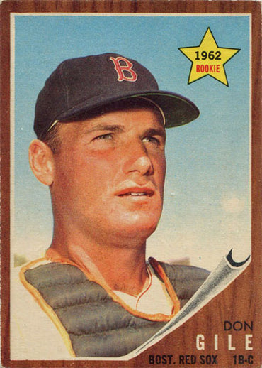 Topps Baseball 1962 Base Card 244 Don Gile