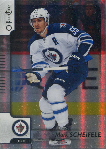 O-Pee-Chee Hockey 2017-18 Rainbow Parallel Base Card 246 Mark Scheifele