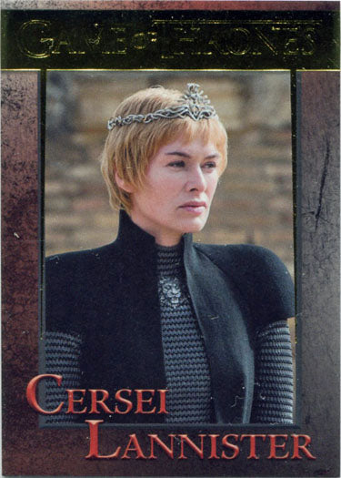 Game of Thrones Season 7 Gold Parallel 24 Base Chase Card 084/150 Ceresi