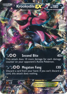 Krookodile EX (XY25) (Jumbo Card) [XY: Black Star Promos]