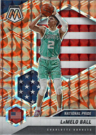 lamelo ball rookie card prizm