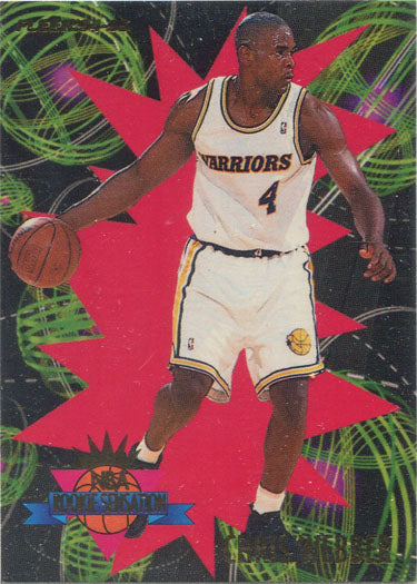 Fleer Basketball 1994-95 Rookie Sensation Card 25 Chris Webber