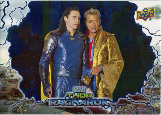 Thor Ragnarok Movie Blue Foil Base Parallel Chase Card 25  #053/199