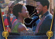 Marvel Black Panther Black Foil Parallel 26 Base Chase Card #128/149