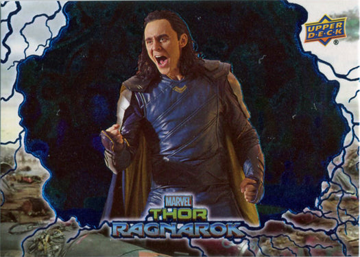 Thor Ragnarok Movie Blue Foil Base Parallel Chase Card 26  #011/199