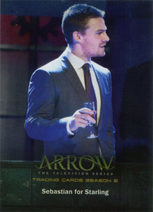 Arrow Season 2 Base 27 Silver Foil Parallel Chase Card 04/40