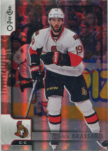 O-Pee-Chee Hockey 2017-18 Rainbow Parallel Base Card 270 Derick Brassard