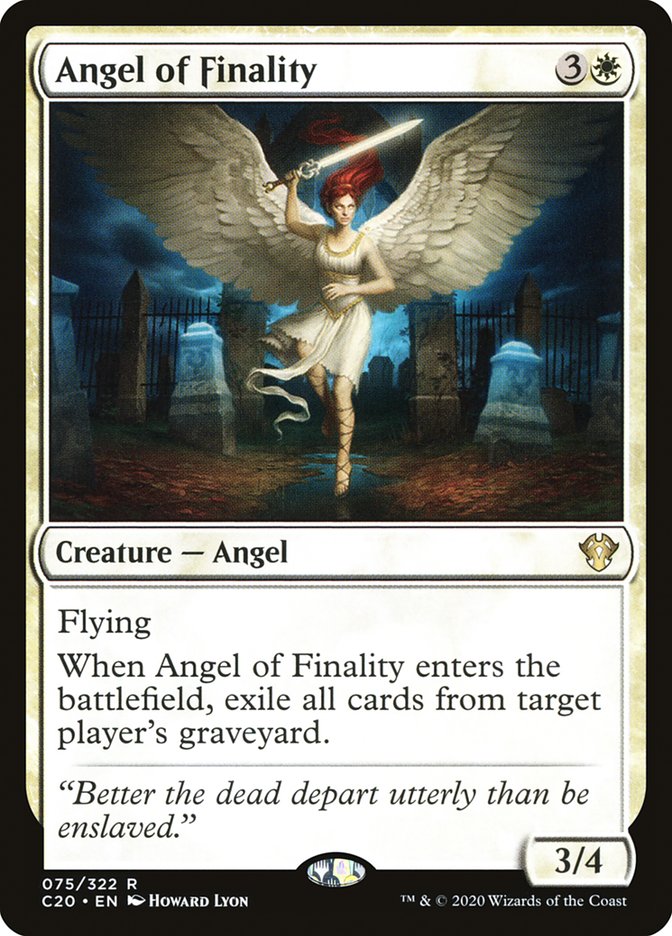 Angel of Finality [Commander 2020]