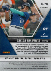 Panini Mosaic Baseball 2021 Silver Prizm Card 282 Taylor Trammell