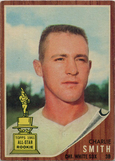 Topps Baseball 1962 Base Card 283 Charlie Smith