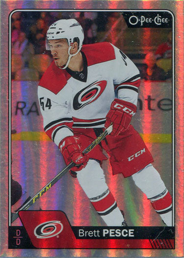 O-Pee-Chee Hockey 2016-17 Rainbow Parallel Base Card 284 Brett Pesce