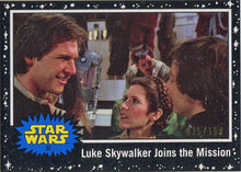Star Wars Journey Rise Skywalker Black Parallel Card 28 "Luke Skywal..." 025/199