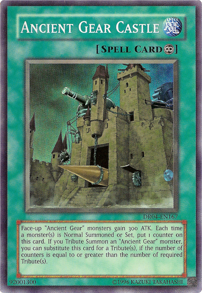 Ancient Gear Castle [DR04-EN167] Super Rare