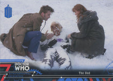 Doctor Who Extraterrestrial Encounters Blue Parallel Chase Card 29 #72/99