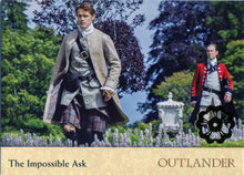 Outlander Season 2 Gold Jacobite Seal Parallel Variant of Base Card 29