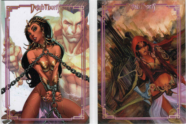 Dynamite 2019 Dejah Thoris Two Card Promotional Set