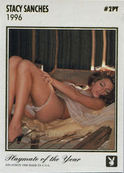 Playboy 1996 July Edition Playmate of the Year Chase Card 2PY Stacy Sanches