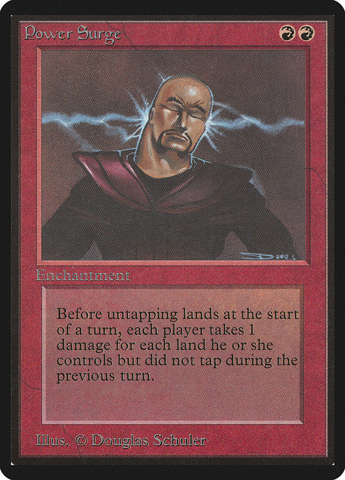 Magic: The Gathering MTG Power Surge [Beta Edition] Graded CGC 6 Ex/NM