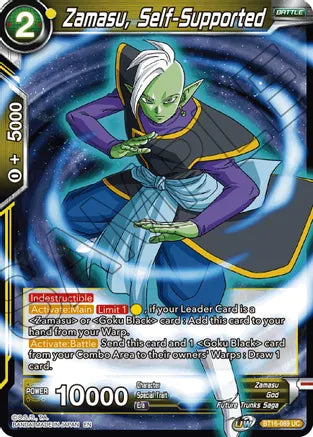 Zamasu, Self-Supported (BT16-089) [Realm of the Gods]