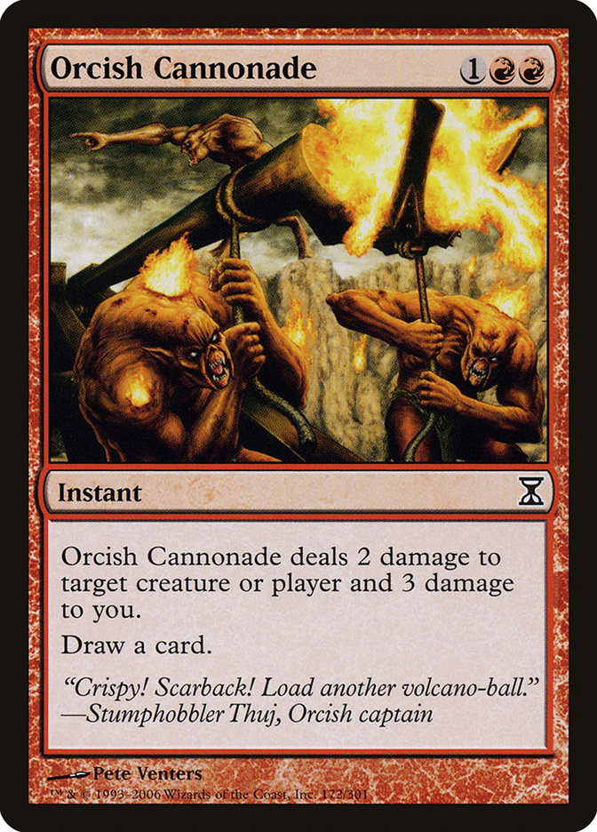 Orcish Cannonade [Time Spiral]