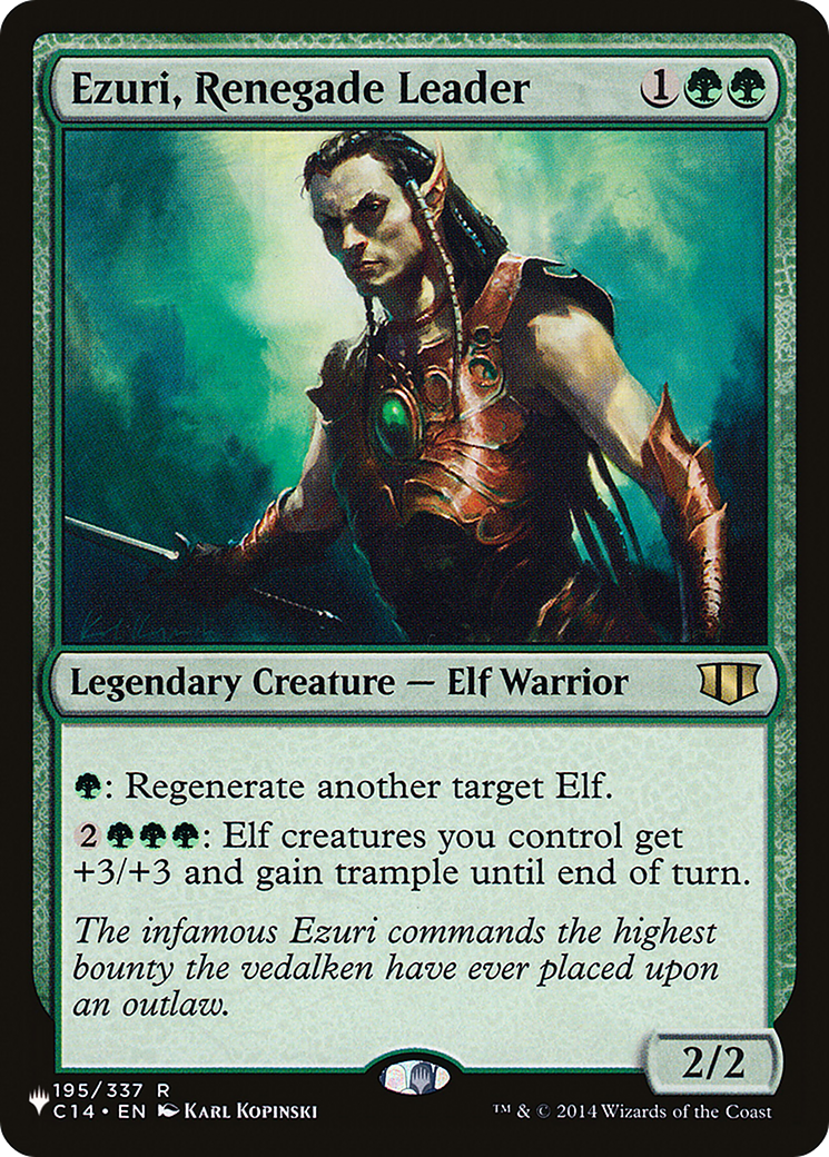 Ezuri, Renegade Leader [The List]