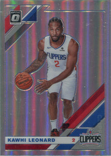 Panini Donruss Optic Basketball 2019-20 Holo Silver Prizm Card 30 Kawhi Leonard