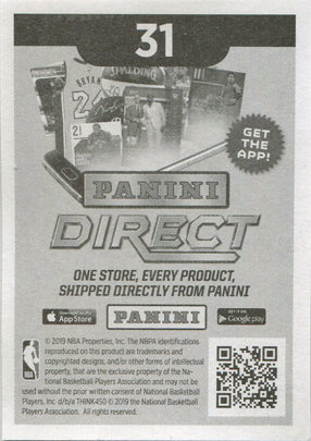 Panini Direct Basketball 2019-20 Team LeBron Sticker Card 31 LeBron James