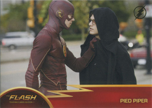 Flash Season 1 Gold Logo Parallel Chase Card #31 Pied Piper