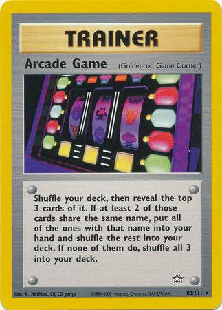 Arcade Game (83/111) [Neo Genesis Unlimited]