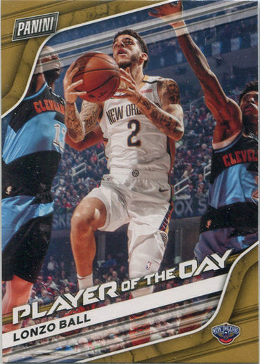 Panini Player of the Day 2020-21 Base Card 32 Lonzo Ball