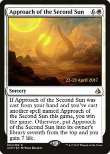 Approach of the Second Sun [Amonkhet Prerelease Promos]