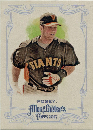 Topps Allen & Ginter Baseball 2013 Base Card 337 Buster Posey