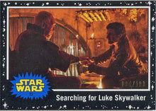 Star Wars Journey Rise Skywalker Black Parallel Card 33 "Searching..." 094/199