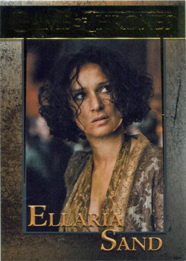 Game of Thrones Season 7 Gold Parallel 33 Base Chase Card 148/150 Ellaria Sand