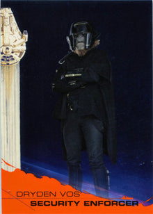 Solo Star Wars Story Orange Parallel 33 Base Chase Card #11/25