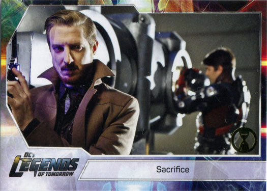 DCs Legends of Tomorrow Rip Hunter Deco Foil Base Parallel Chase Card 33