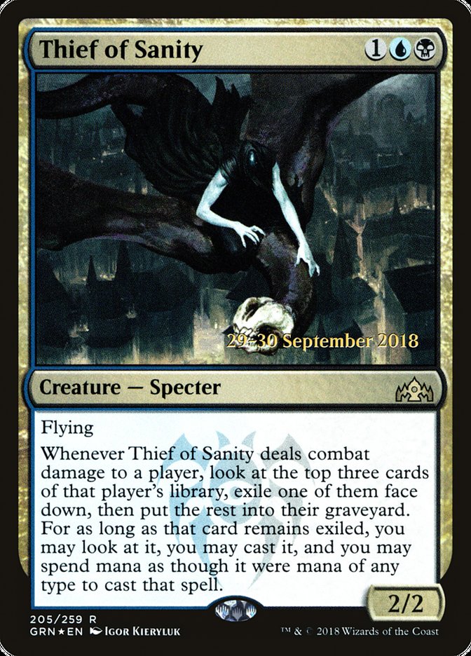 Thief of Sanity [Guilds of Ravnica Prerelease Promos]