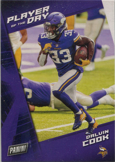 Panini Player Of The Day Football 2021 Base Card 34 Dalvin Cook