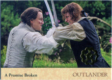Outlander Season 2 Gold Jacobite Seal Parallel Variant of Base Card 34