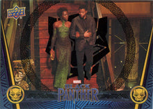 Marvel Black Panther Black Foil Parallel 34 Base Chase Card #044/149