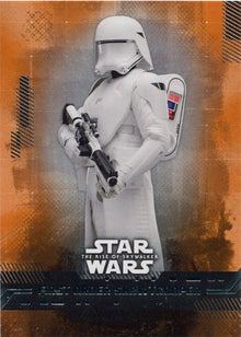 Star Wars Rise Skywalker Base Card 34 Orange Parallel First Order… 48/99