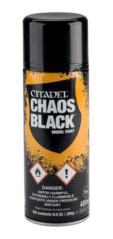 Citadel Paint: Spray - Chaos Black