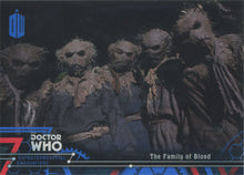 Doctor Who Extraterrestrial Encounters Blue Parallel Chase Card 35 #91/99