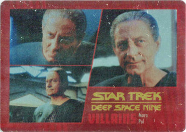 Star Trek DS9 Heroes & Villains Metal Base Parallel Chase Card 35 #64/75