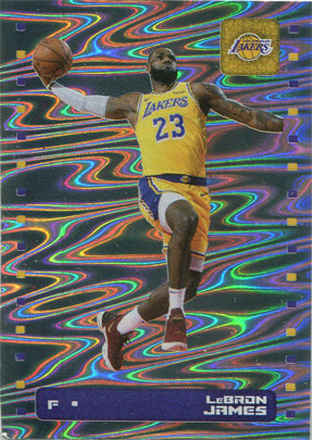 Panini Direct Basketball 2019-20 Holo Foil Sticker Card 361 LeBron James