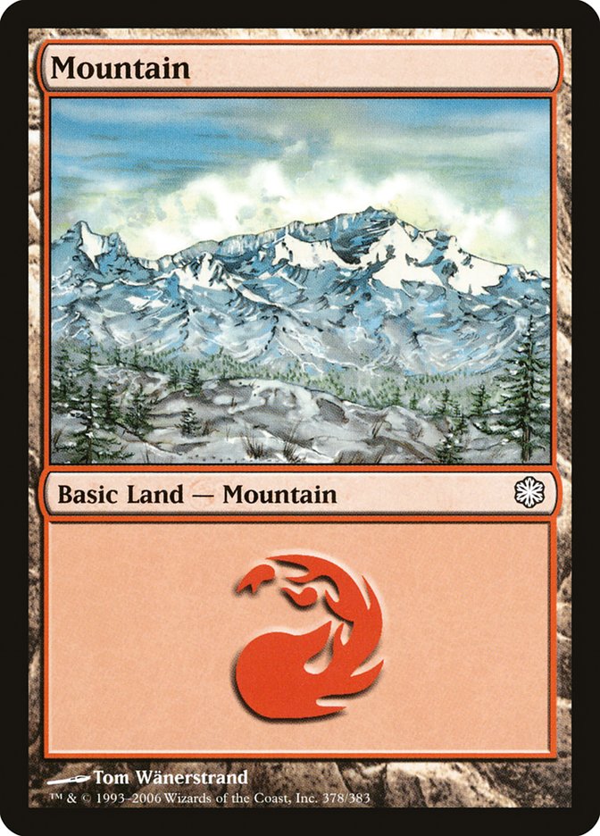 Mountain (378) [Coldsnap Theme Decks]